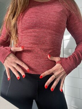 Lululemon Swiftly Tech Long Sleeve Shirt 2.0 *Race Length size 8